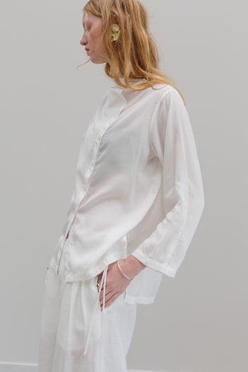Phlox Tencel Blouse - White
