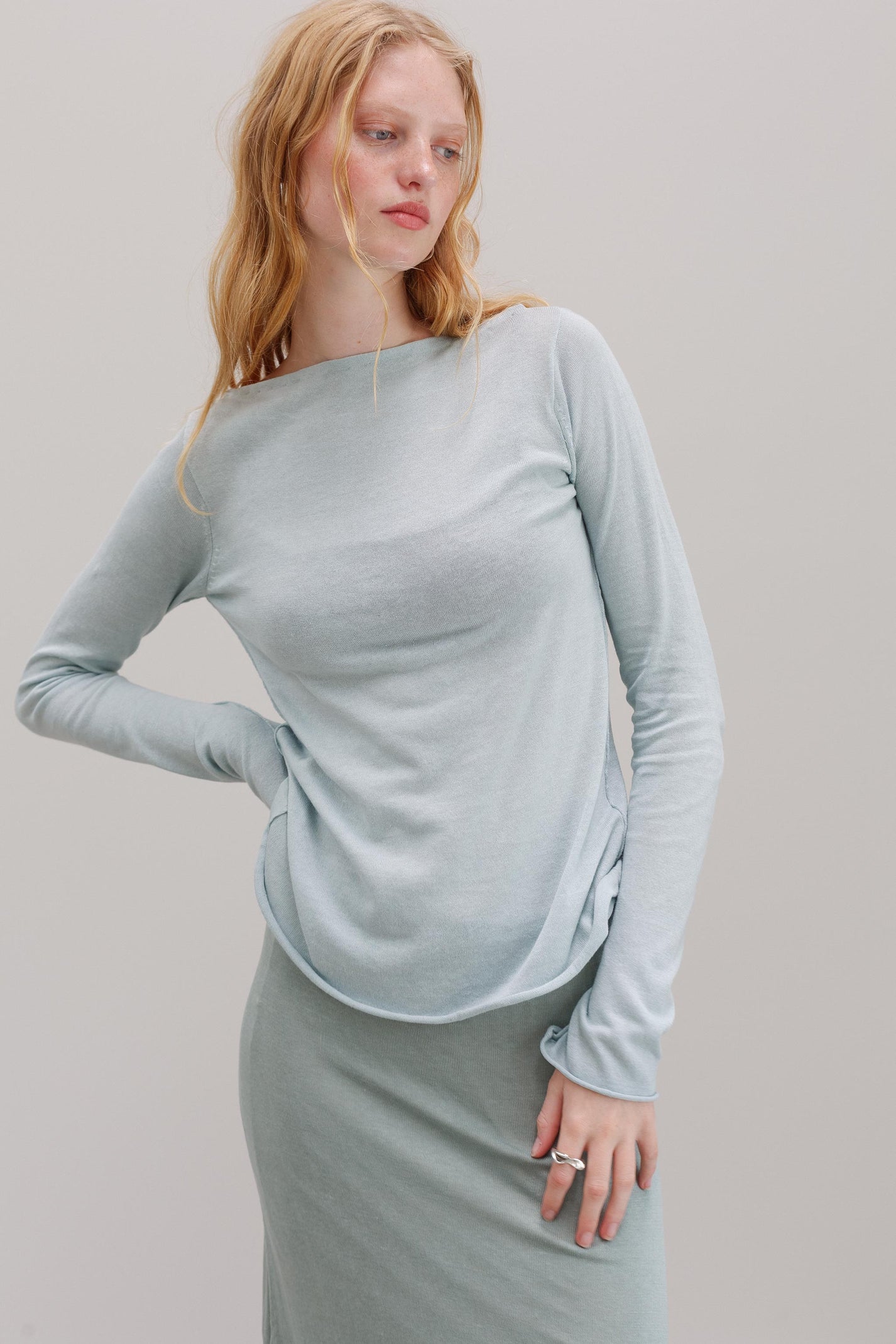 Hanape Hemp Top - Sea Nymph