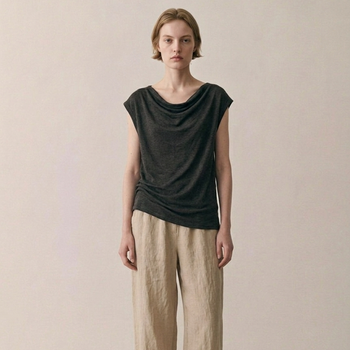 Calla Top - Dark Gray