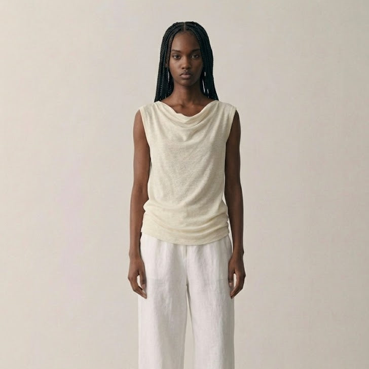 Calla Top - Ivory