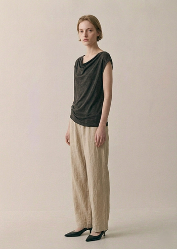 Calla Top - Dark Gray