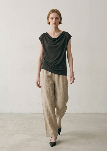 Calla Top - Dark Gray