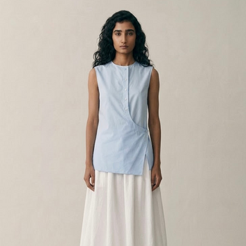 Orla Blouse - Light Blue